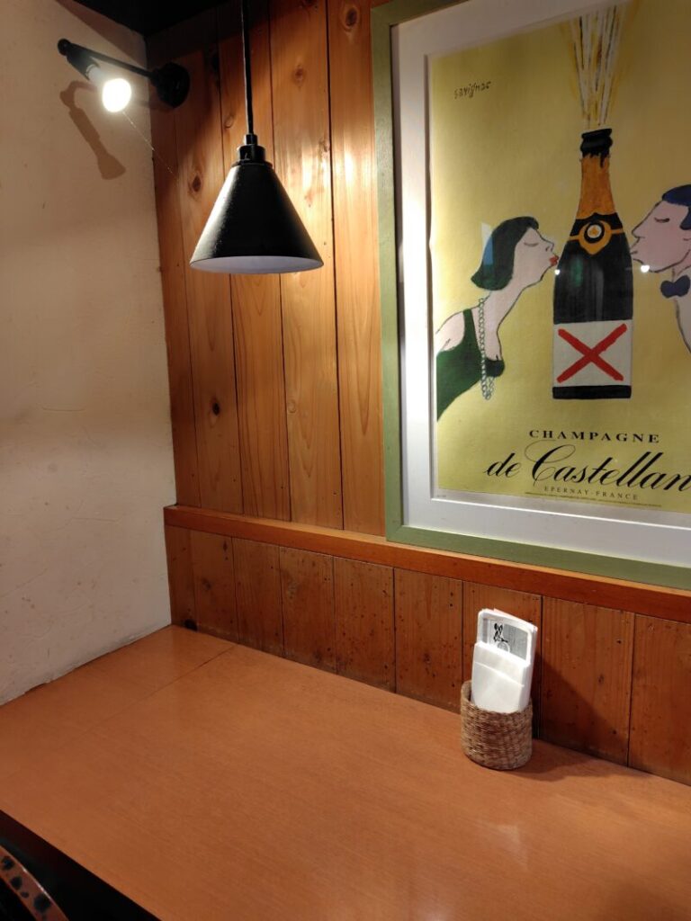 店の中
